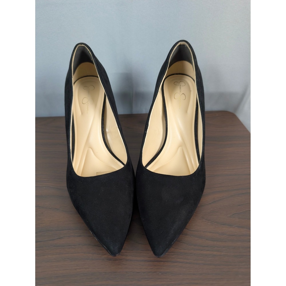 Jessica Simpson Block Heel Pump Women 8.5M Black